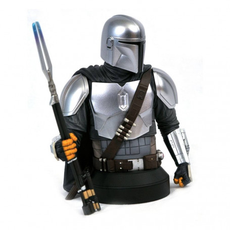 Gentle Giant - Star Wars The Mandalorian Full Beskar Armor 1/6 Busto - SDCC 2020 Exclusive