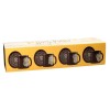Harry Potter - set di 4 tazze da espresso EMBLEMI