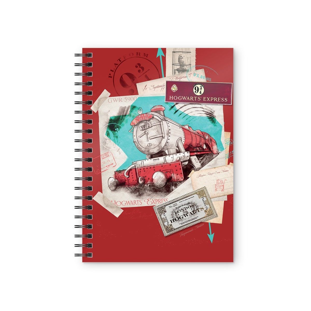 Harry Potter Hogwarts Express - Quaderno A5
