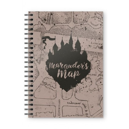 Mappa dei predoni di Harry Potter - Quaderno A5