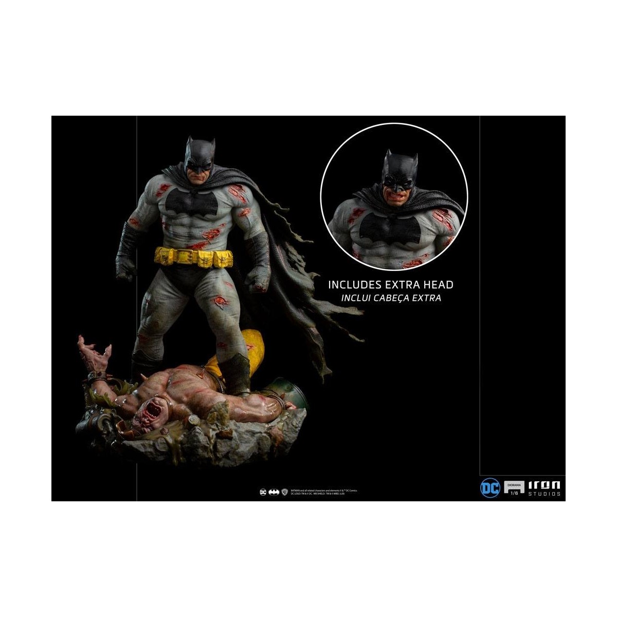 Studios di ferro - Batman: diorama del cavaliere oscuro 1/6