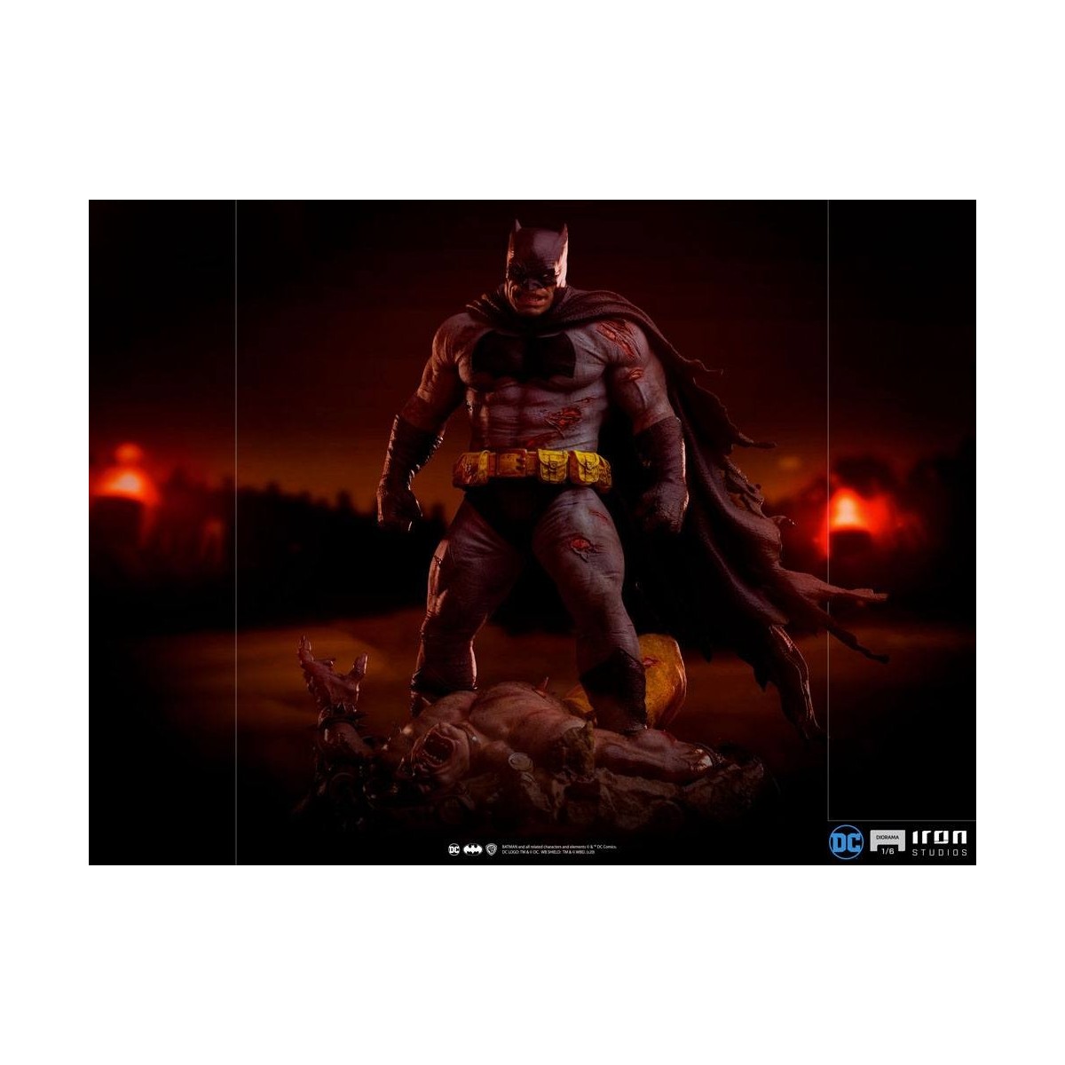 Studios di ferro - Batman: diorama del cavaliere oscuro 1/6