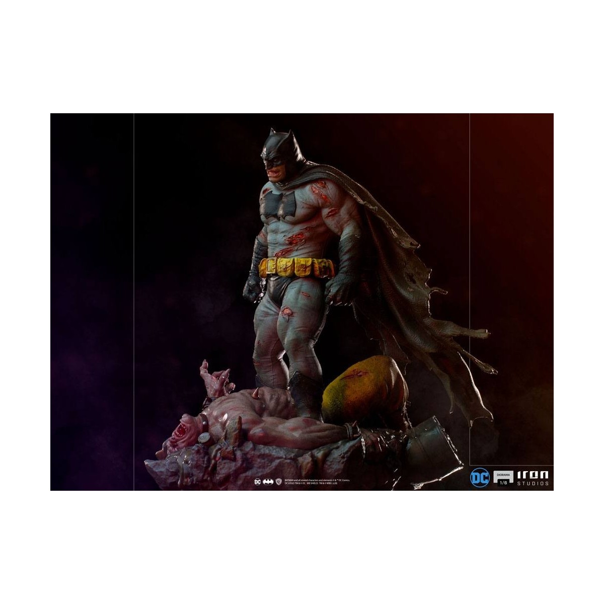 Studios di ferro - Batman: diorama del cavaliere oscuro 1/6
