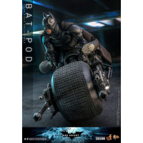 Hot Toys - Capolavoro del film Batpod Batman Il Cavaliere Oscuro si alza V2 1/6