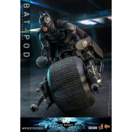 Hot Toys - Capolavoro del film Batpod Batman Il Cavaliere Oscuro si alza V2 1/6