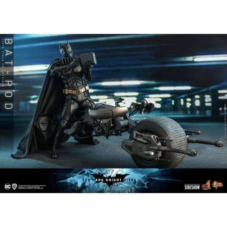 Hot Toys - Capolavoro del film Batpod Batman Il Cavaliere Oscuro si alza V2 1/6