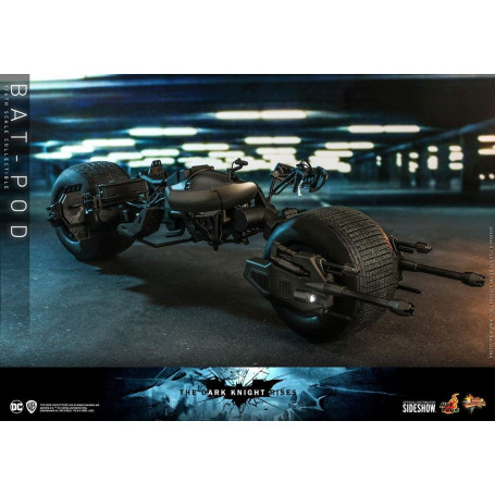 Hot Toys - Capolavoro del film Batpod Batman Il Cavaliere Oscuro si alza V2 1/6