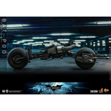 Hot Toys - Capolavoro del film Batpod Batman Il Cavaliere Oscuro si alza V2 1/6