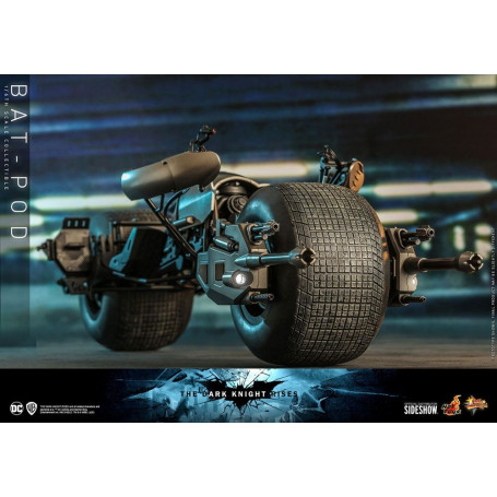 Hot Toys - Capolavoro del film Batpod Batman Il Cavaliere Oscuro si alza V2 1/6