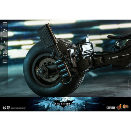 Hot Toys - Capolavoro del film Batpod Batman Il Cavaliere Oscuro si alza V2 1/6