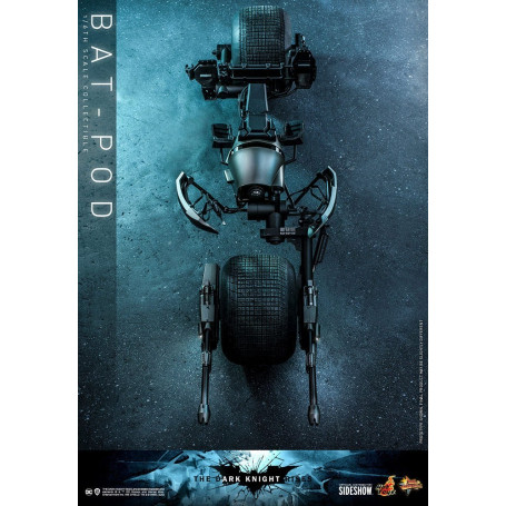 Hot Toys - Capolavoro del film Batpod Batman Il Cavaliere Oscuro si alza V2 1/6