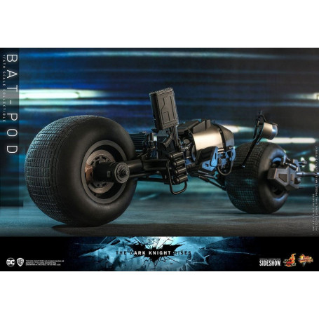 Hot Toys - Capolavoro del film Batpod Batman Il Cavaliere Oscuro si alza V2 1/6
