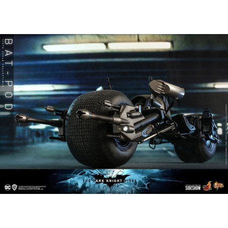 Hot Toys - Capolavoro del film Batpod Batman Il Cavaliere Oscuro si alza V2 1/6