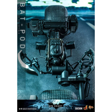 Hot Toys - Capolavoro del film Batpod Batman Il Cavaliere Oscuro si alza V2 1/6