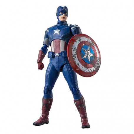 Bandai/Tamashii - Marvel - Vendicatori Assemblare CAPTAIN AMERICA - SH Figuarts SHF