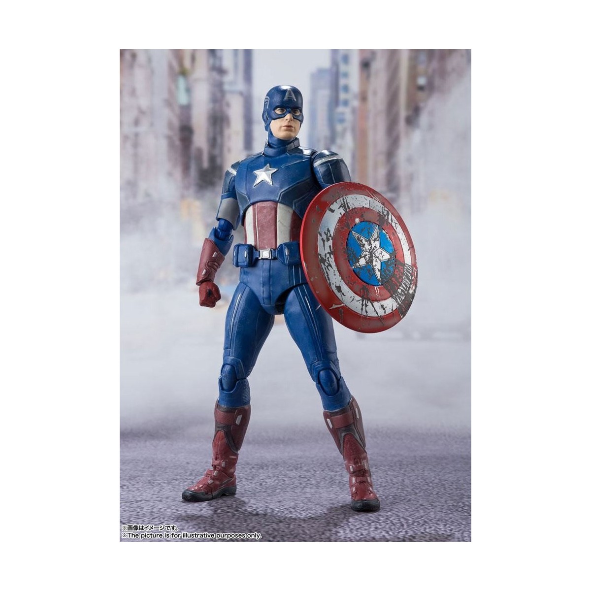 Bandai/Tamashii - Marvel - Vendicatori Assemblare CAPTAIN AMERICA - SH Figuarts SHF