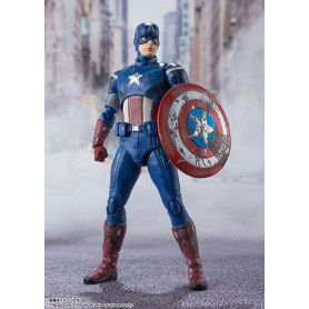 Bandai/Tamashii - Marvel - Vendicatori Assemblare CAPTAIN AMERICA - SH Figuarts SHF