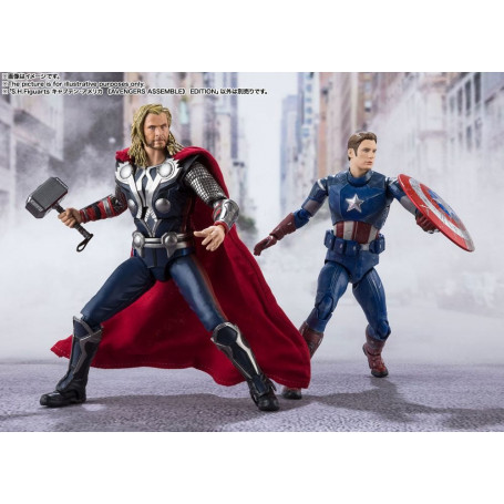 Bandai/Tamashii - Marvel - Vendicatori Assemblare CAPTAIN AMERICA - SH Figuarts SHF