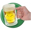 Verre à bière en forme de crâne