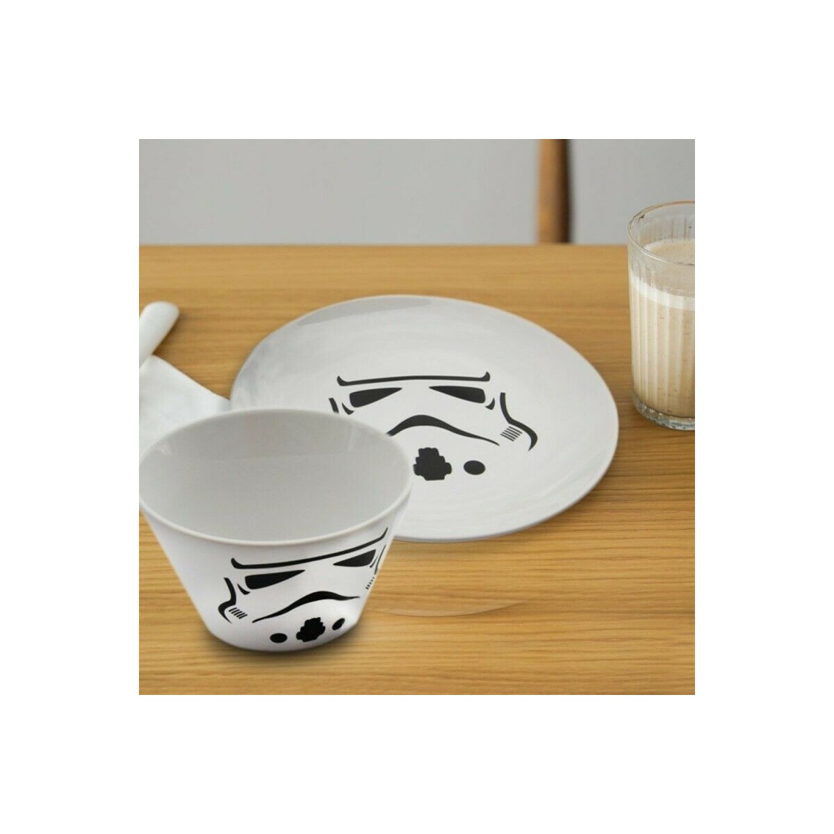 Star Wars - Céramique Bol et assiette Stormtrooper