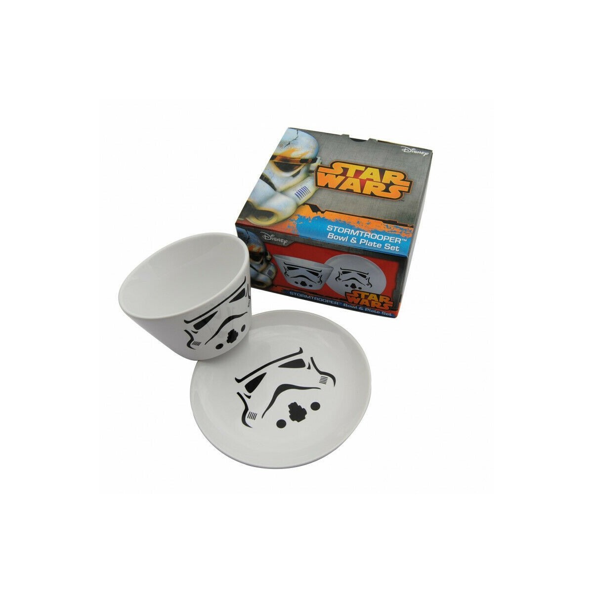 Star Wars - Céramique Bol et assiette Stormtrooper