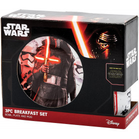 Star Wars - Set petit-déjeuner Céramique Kylo Ren & Stormtroopers