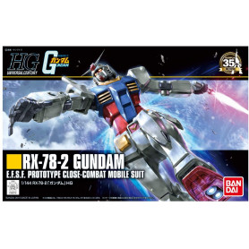 Bandai - Gunpla - 1/144 HGUC RX-78-2 GUNDAM