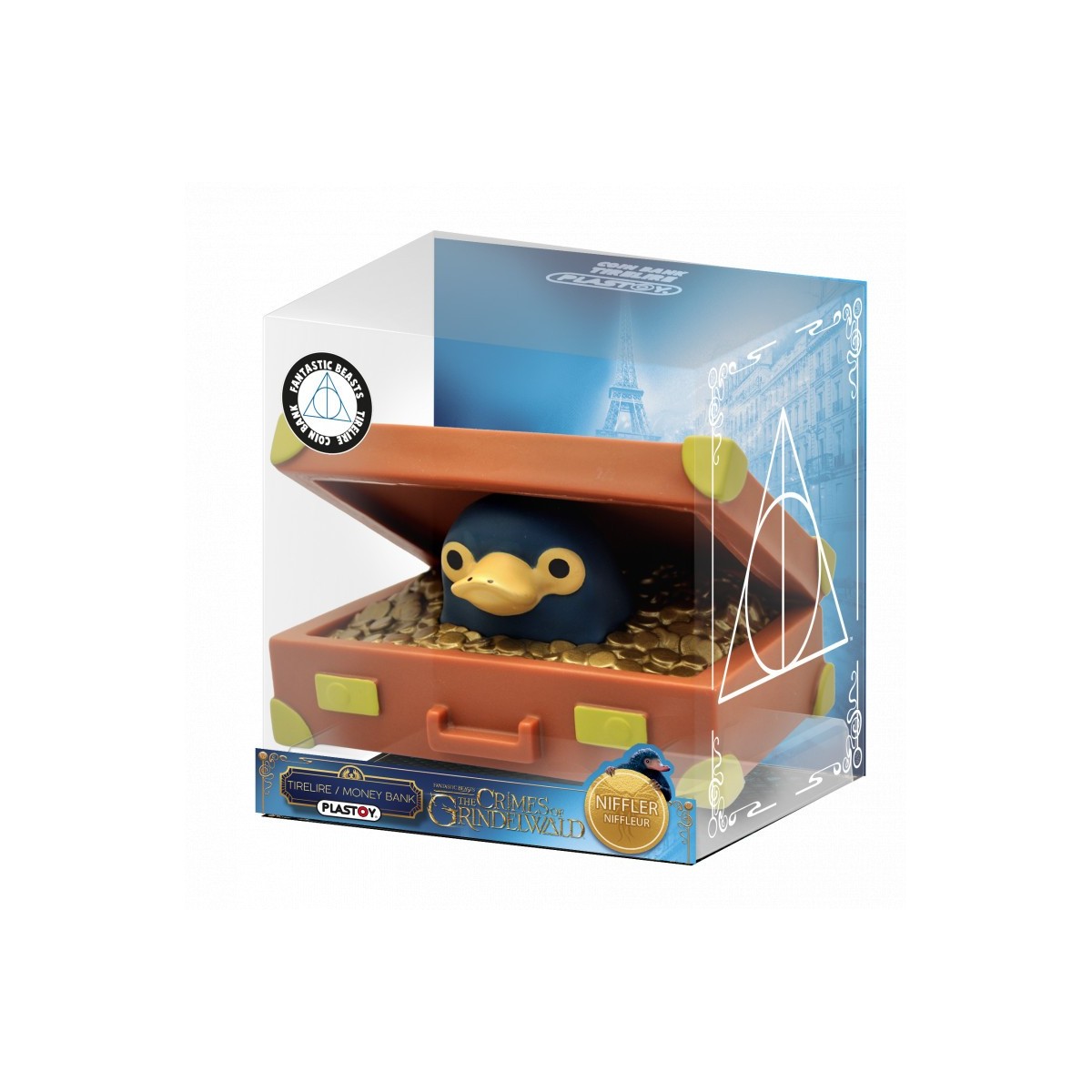 Plastoy Piggy Bank - Les Animaux Fantastiques Chibi PVC - NIFFLEUR (CABINET)