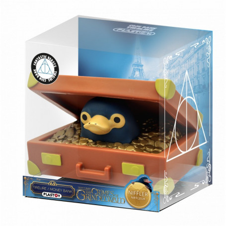 Plastoy Piggy Bank - Les Animaux Fantastiques Chibi PVC - NIFFLEUR (CABINET)