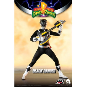 Tre 0 - Ranger nero - Mighty Morphin Power Rangers FigZero 1/6