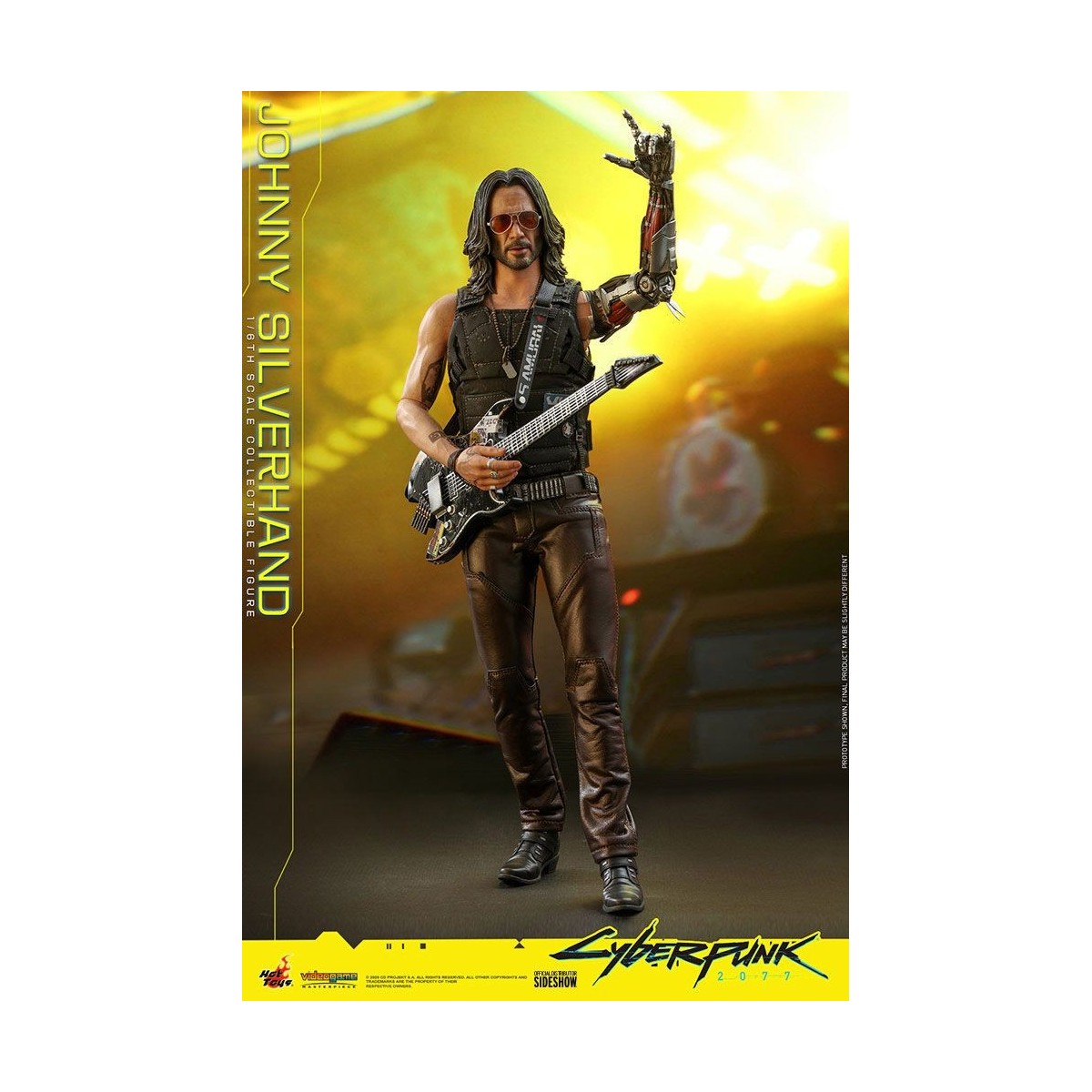 Hot Toys Cyberpunk 2077 - Johnny Silverhand - Video Game Masterpiece 1/6 action figure