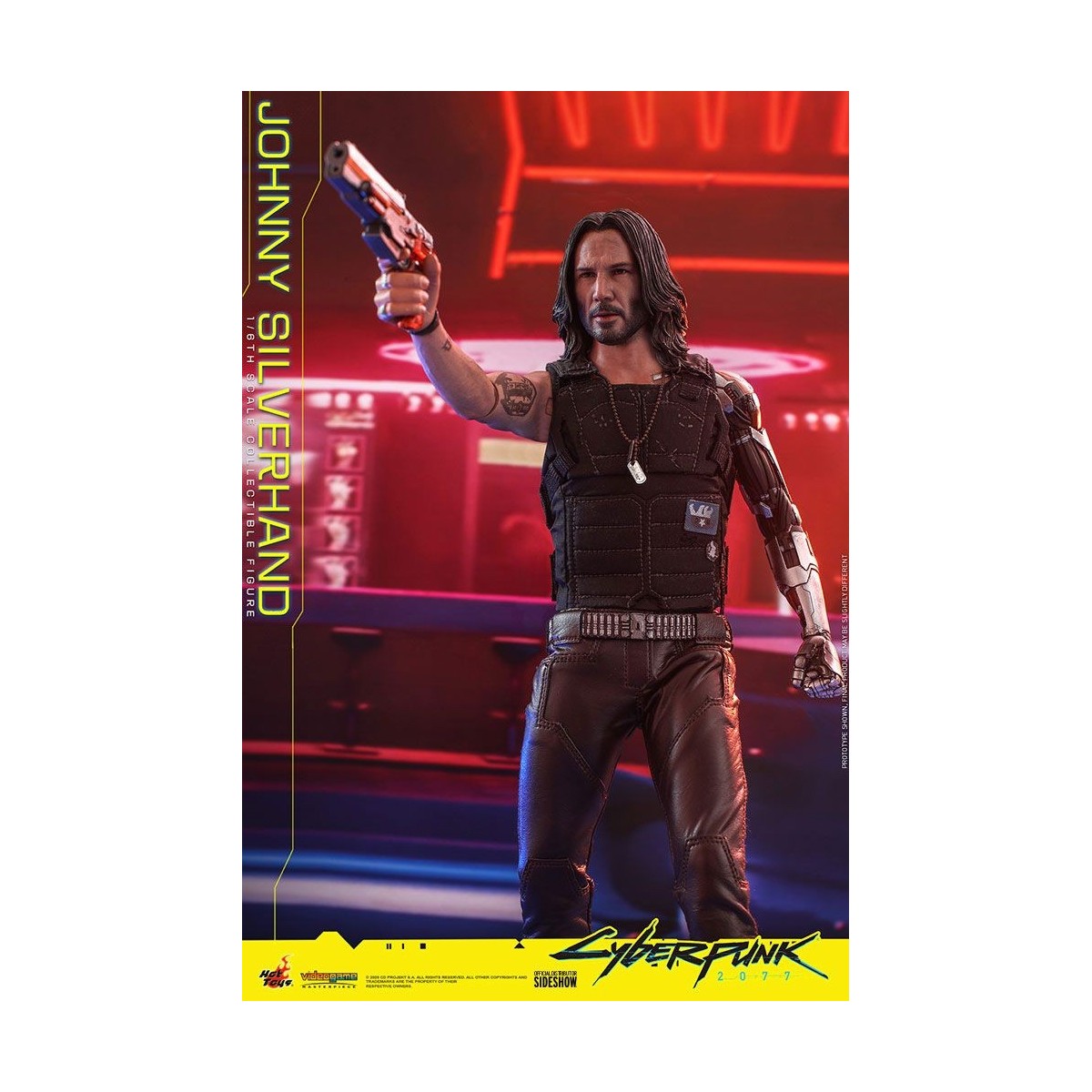 Hot Toys Cyberpunk 2077 - Johnny Silverhand - Video Game Masterpiece 1/6 action figure