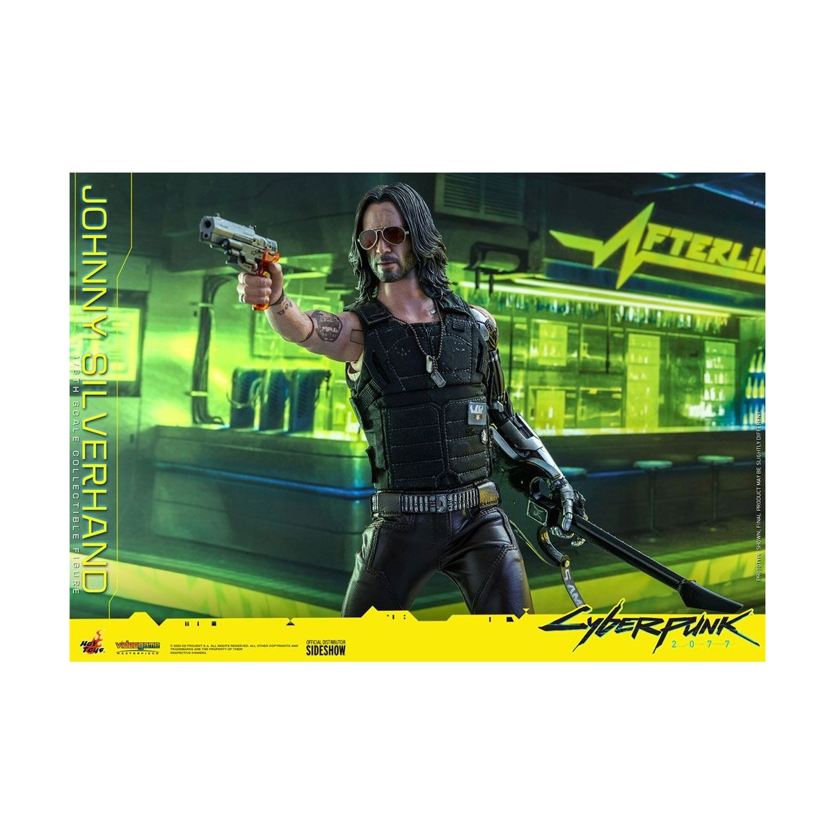 Hot Toys Cyberpunk 2077 - Johnny Silverhand - Video Game Masterpiece 1/6 action figure