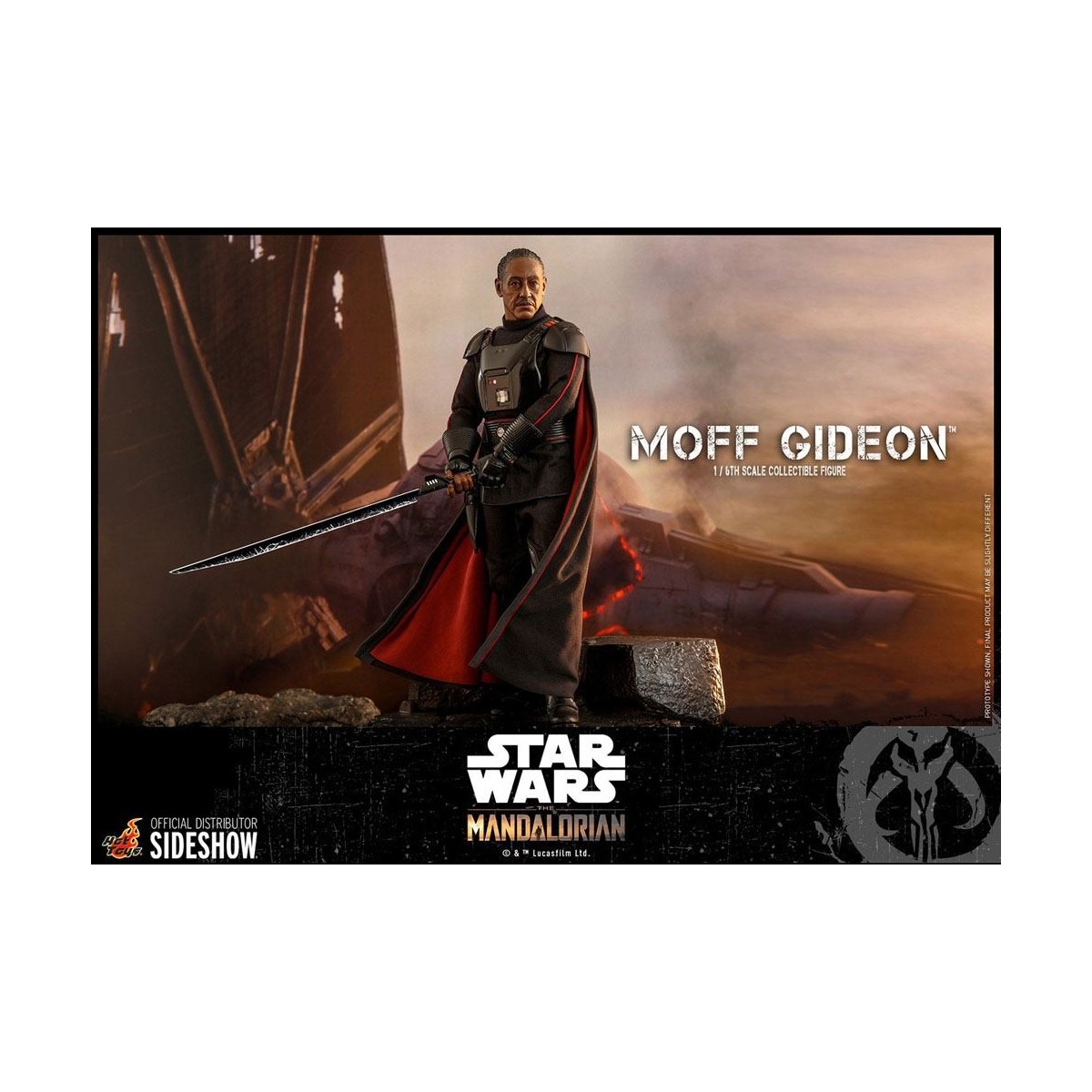 Hot Toys Star Wars - Il Mandaloriano - Moff Gideon 1/6