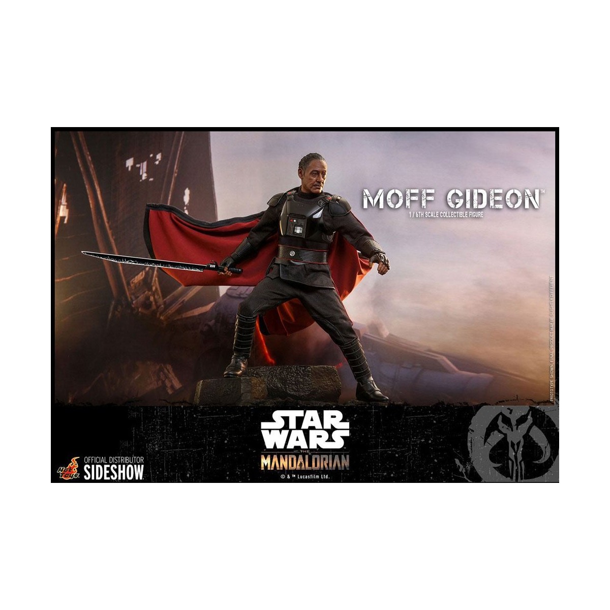 Hot Toys Star Wars - Il Mandaloriano - Moff Gideon 1/6