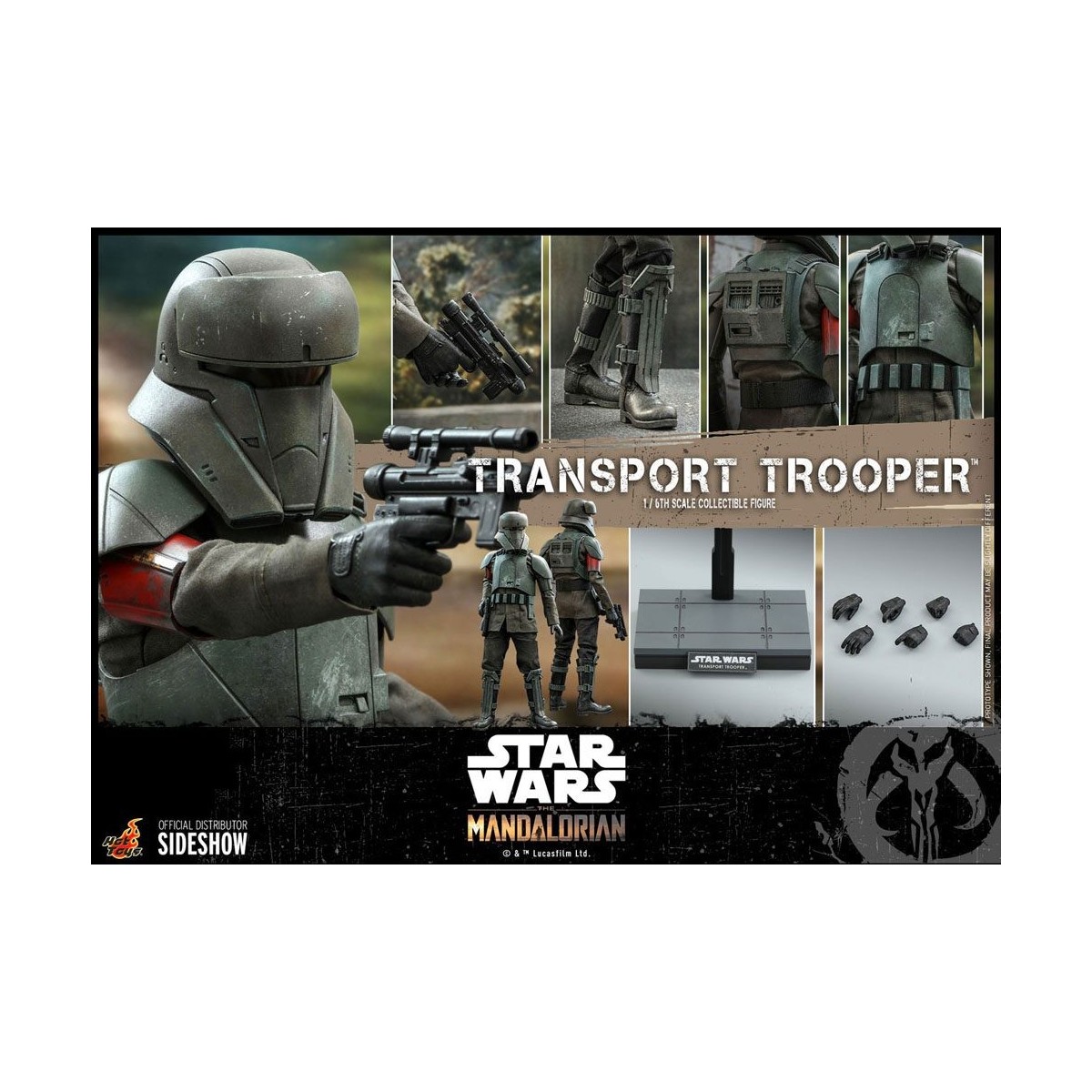 Hot Toys Star Wars - Il Mandaloriano - Transport Trooper 1/6