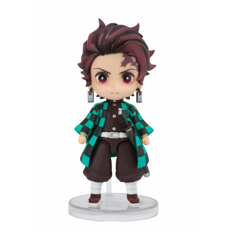 Figurina Bandai Figuarts MINI - TANJIRO KAMADO - Cacciatore di Demoni KIMETSU NO YAIBA