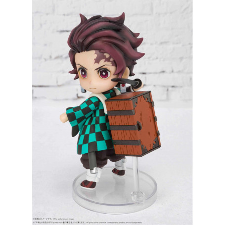 Figurina Bandai Figuarts MINI - TANJIRO KAMADO - Cacciatore di Demoni KIMETSU NO YAIBA