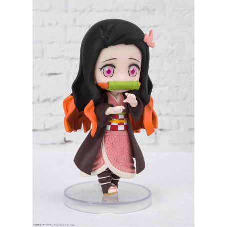 Figurina Bandai Figuarts MINI - NEZUKO KAMADO - Cacciatore di Demoni KIMETSU NO YAIBA