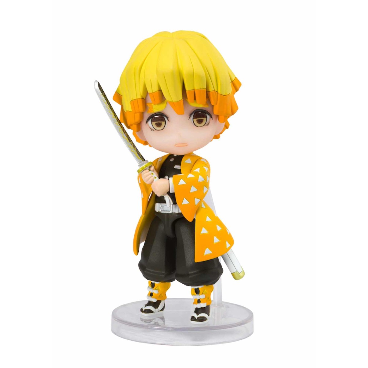 Figurina Bandai Figuarts MINI - ZENITSU AGATSUMA - Cacciatore di Demoni KIMETSU NO YAIBA