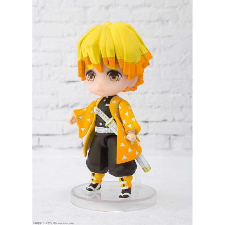 Figurina Bandai Figuarts MINI - ZENITSU AGATSUMA - Cacciatore di Demoni KIMETSU NO YAIBA