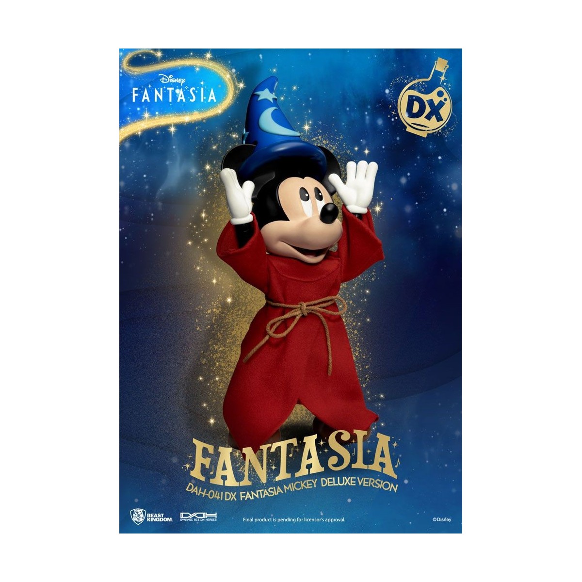 Regno delle bestie - Mickey Fantasia Deluxe Version - Action Heroes 1/9 dinamico action figure 1/9