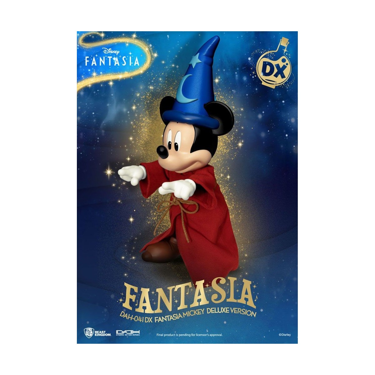 Regno delle bestie - Mickey Fantasia Deluxe Version - Action Heroes 1/9 dinamico action figure 1/9