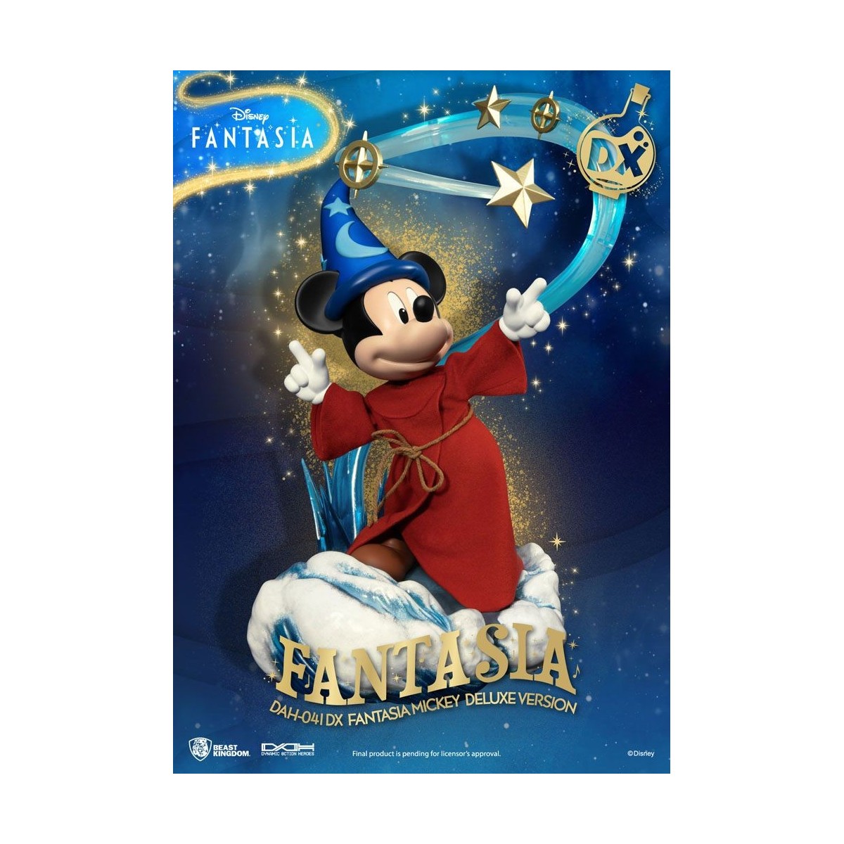 Regno delle bestie - Mickey Fantasia Deluxe Version - Action Heroes 1/9 dinamico action figure 1/9