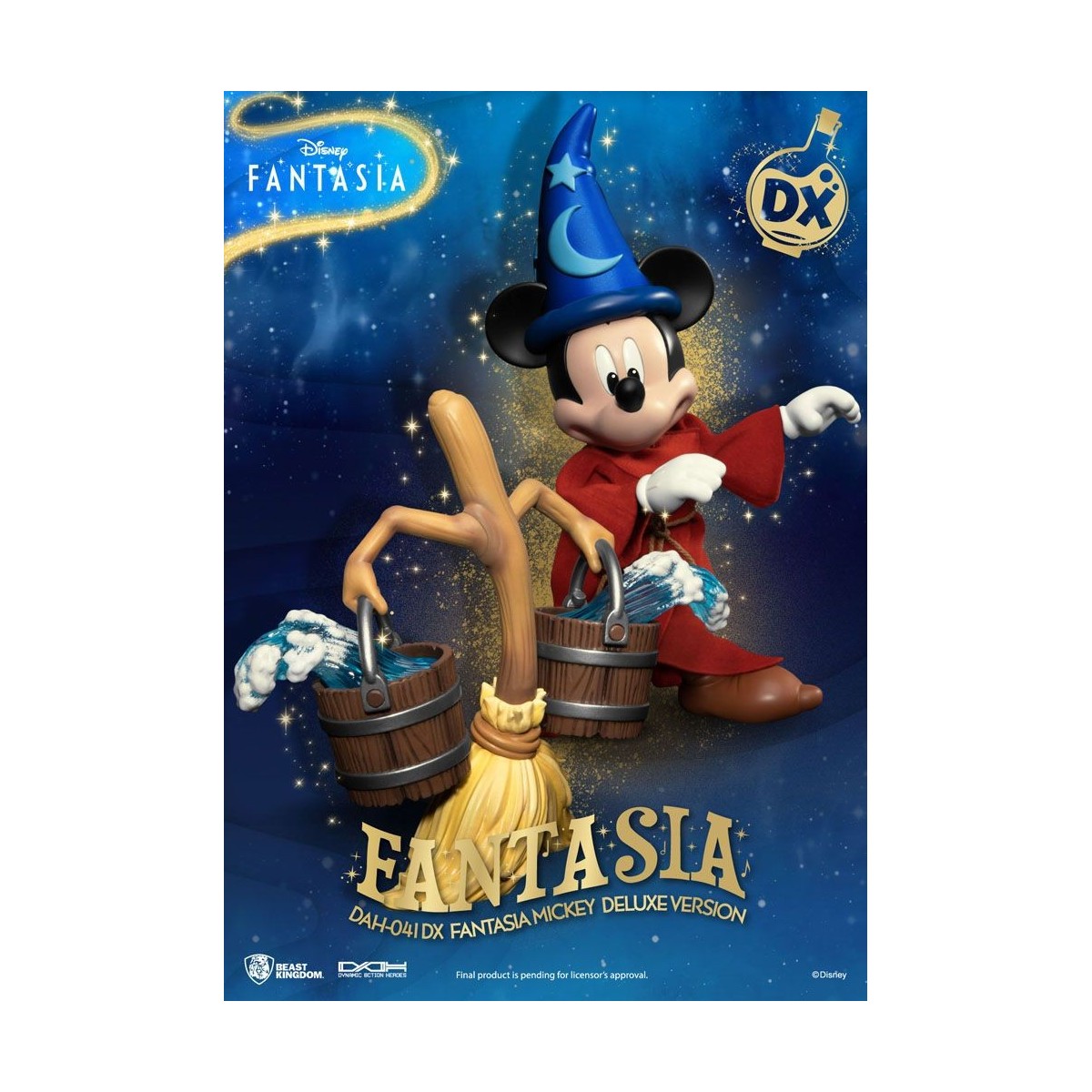 Regno delle bestie - Mickey Fantasia Deluxe Version - Action Heroes 1/9 dinamico action figure 1/9