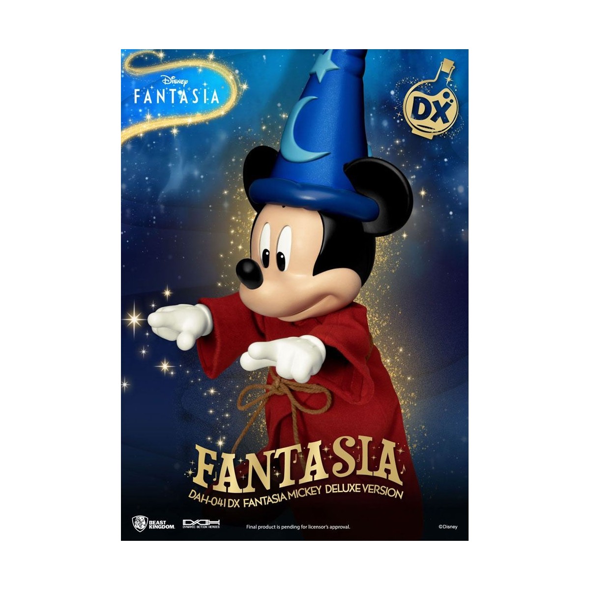Regno delle bestie - Mickey Fantasia Deluxe Version - Action Heroes 1/9 dinamico action figure 1/9