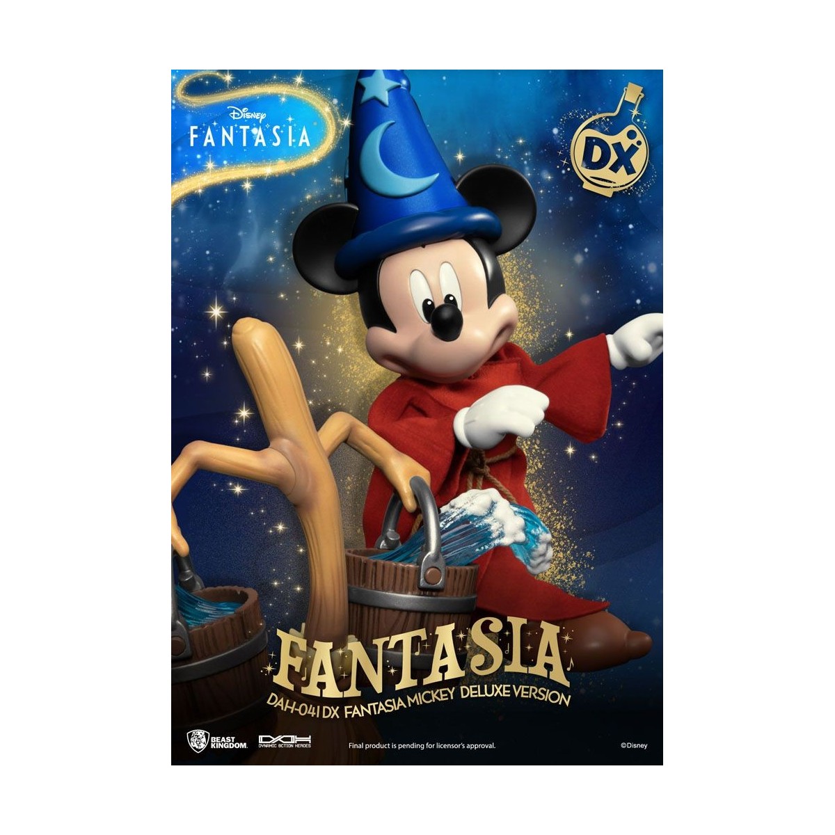 Regno delle bestie - Mickey Fantasia Deluxe Version - Action Heroes 1/9 dinamico action figure 1/9
