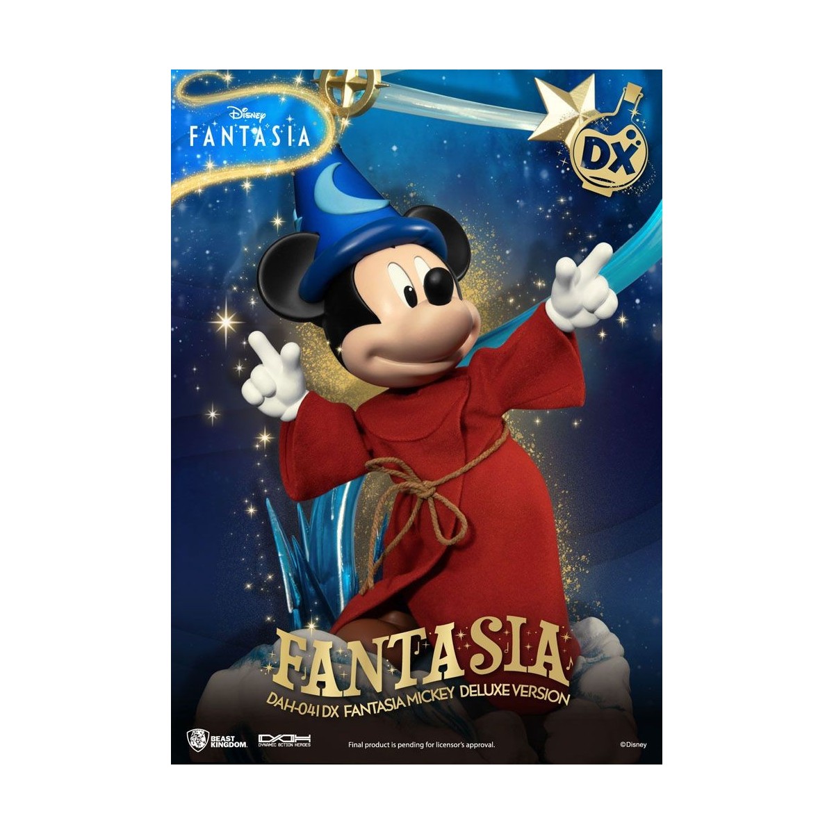 Regno delle bestie - Mickey Fantasia Deluxe Version - Action Heroes 1/9 dinamico action figure 1/9