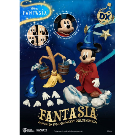 Regno delle bestie - Mickey Fantasia Deluxe Version - Action Heroes 1/9 dinamico action figure 1/9
