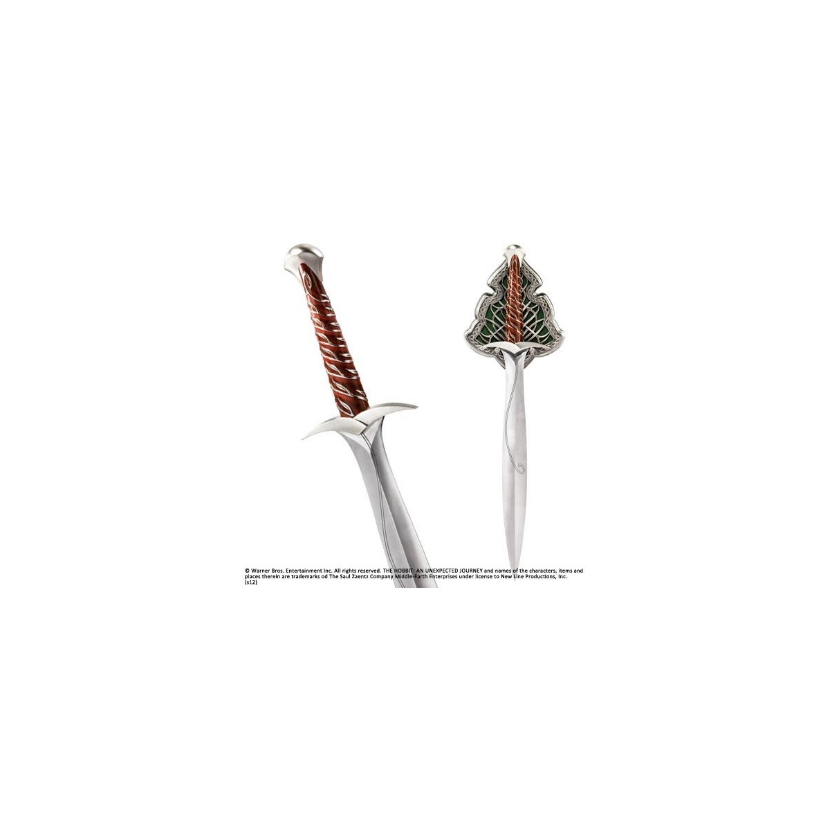Noble Collection Le hobbit Dard Epee de Bilbo Replique